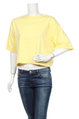 Дамска тениска Edited, Размер M, Цвят Жълт, Памук, Цена 34,22 лв.
