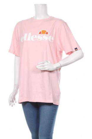 Damen T-Shirt Ellesse, Größe L, Farbe Rosa, Baumwolle, Preis 18,94 €