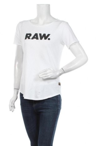 Damski T-shirt G-Star Raw, Rozmiar M, Kolor Biały, Bawełna, Cena 157,93 zł