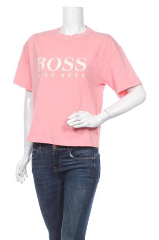 Dámské tričko Hugo Boss, Velikost S, Barva Růžová, Bavlna, Cena  1 592,00 Kč