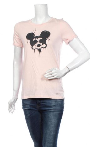 Damen T-Shirt LPB Les P'tites Bombes, Größe S, Farbe Rosa, 60% Baumwolle, 40% Viskose, Preis 22,40 €