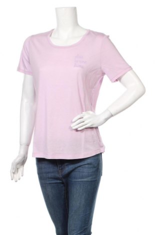 Damen T-Shirt Little West 8, Größe L, Farbe Lila, 50% Baumwolle, 50% Modal, Preis 20,15 €
