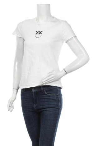 Γυναικείο t-shirt Pinko, Μέγεθος XS, Χρώμα Εκρού, Βαμβάκι, Τιμή 51,24 €