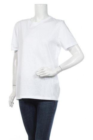 Damen T-Shirt Selected Femme, Größe L, Farbe Weiß, Baumwolle, Preis 13,39 €