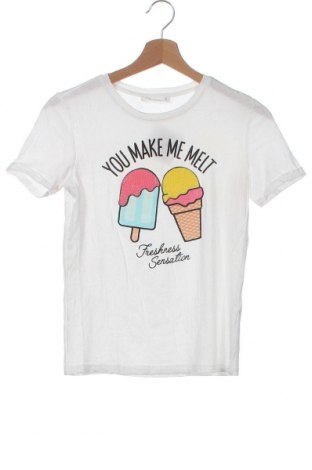 Damen T-Shirt Terranova, Größe XS, Farbe Weiß, Baumwolle, Preis 13,22 €