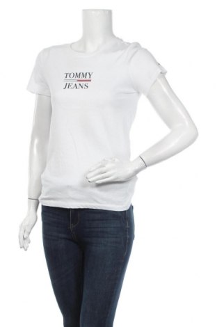 Γυναικείο t-shirt Tommy Hilfiger, Μέγεθος S, Χρώμα Λευκό, 60% βαμβάκι, 40% πολυεστέρας, Τιμή 28,50 €