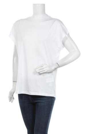 Damen T-Shirt Urban Classics, Größe M, Farbe Weiß, 50% Viskose, 50% Baumwolle, Preis 12,27 €