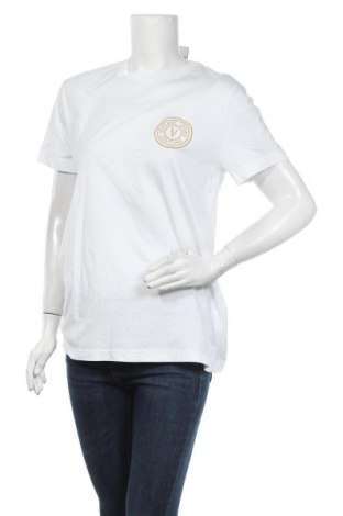 Damen T-Shirt Versace Jeans, Größe L, Farbe Weiß, Baumwolle, Preis 109,10 €