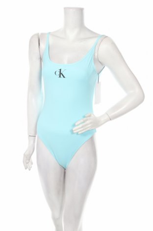 Damski strój kąpielowy Calvin Klein, Rozmiar M, Kolor Niebieski, 83% poliamid, 17% elastyna, Cena 270,06 zł
