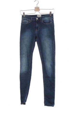 Damskie jeansy Acne Studios, Rozmiar XS, Kolor Niebieski, 91% bawełna, 7% poliester, 2% elastyna, Cena 454,19 zł