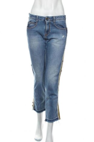 Damskie jeansy Ermanno Scervino, Rozmiar M, Kolor Niebieski, 98% bawełna, 2% elastyna, Cena 276,36 zł