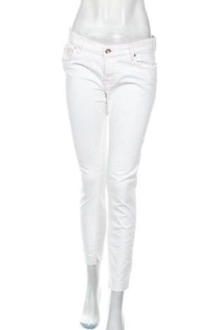 Damskie jeansy Jacob Cohen, Rozmiar M, Kolor Biały, 99% bawełna, 1% elastyna, Cena 466,99 zł