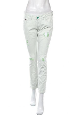 Dámské džíny  Tommy Hilfiger, Velikost M, Barva Zelená, 99% bavlna, 1% elastan, Cena  829,00 Kč