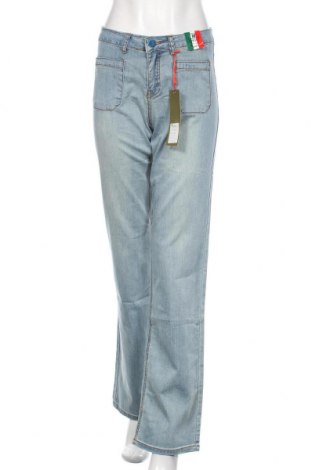 Damskie jeansy Yes! Miss, Rozmiar M, Kolor Niebieski, 98% bawełna, 2% elastyna, Cena 91,96 zł