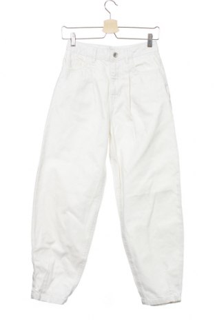 Γυναικείο Τζίν Zara, Μέγεθος XS, Χρώμα Λευκό, Τιμή 27,22 €