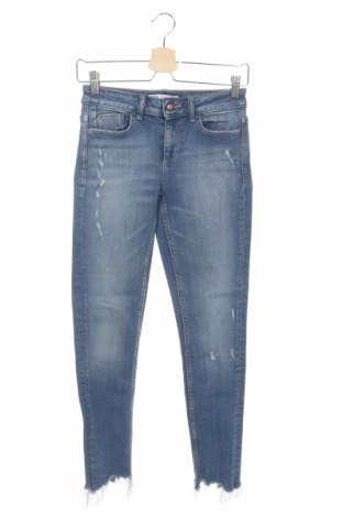 Dámske džínsy  Zara, Veľkosť XS, Farba Modrá, Cena  23,25 €