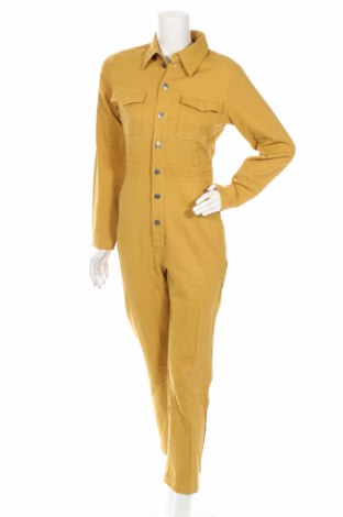 Damen Jeansoverall SHEIN, Größe S, Farbe Gelb, 85% Baumwolle, 15% Polyester, Preis 18,77 €