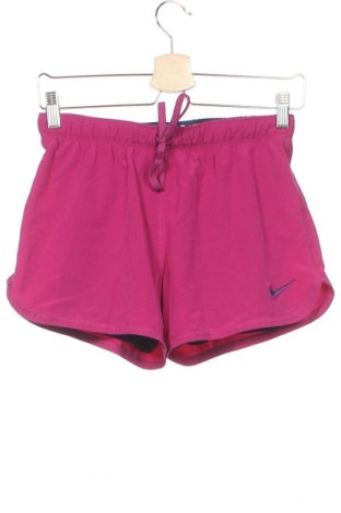 Pantaloni scurți de femei Nike, Mărime XS, Culoare Roz, 84% poliester, 16% elastan, Preț 100,80 Lei