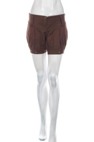 Γυναικείο κοντό παντελόνι Pinko, Μέγεθος S, Χρώμα Καφέ, 96% βαμβάκι, 4% ελαστάνη, Τιμή 21,77 €