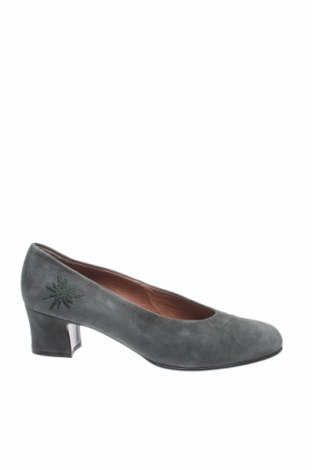 Дамски обувки Hogl, Размер 43, Цвят Зелен, Естествен велур, Цена 128,00 лв.