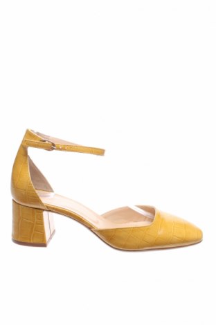 Дамски обувки Minelli, Размер 39, Цвят Жълт, Естествена кожа, Цена 153,17 лв.