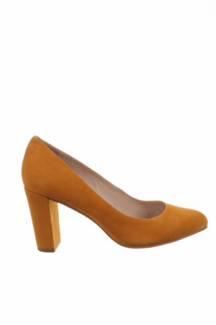 Γυναικεία παπούτσια Minelli, Μέγεθος 38, Χρώμα Κίτρινο, Φυσικό σουέτ, Τιμή 93,27 €