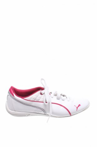 Γυναικεία παπούτσια PUMA, Μέγεθος 40, Χρώμα Λευκό, Γνήσιο δέρμα, δερματίνη, κλωστοϋφαντουργικά προϊόντα, Τιμή 47,01 €