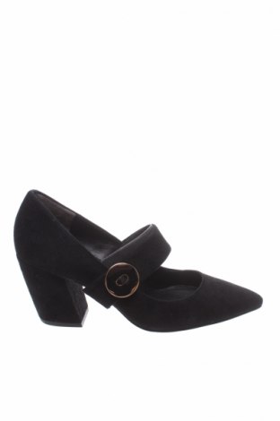Дамски обувки What For, Размер 38, Цвят Черен, Естествен велур, Цена 180,95 лв.