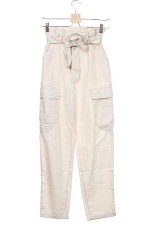 Dámske nohavice H&M, Veľkosť XS, Farba Kremová, 100% bavlna, Cena  9,98 €
