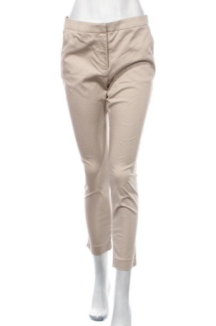 Pantaloni de femei Hallhuber, Mărime M, Culoare Bej, 65% bumbac, 32% poliamidă, 3% elastan, Preț 159,16 Lei