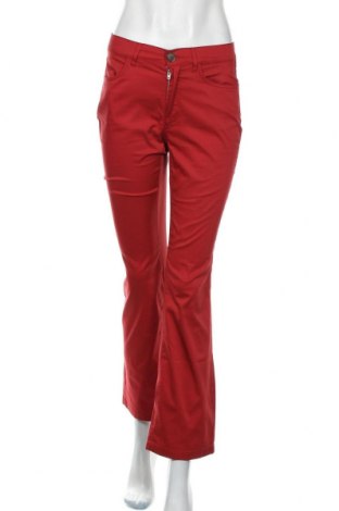 Damskie spodnie Marella, Rozmiar S, Kolor Czerwony, 77% bawełna, 23% elastyna, Cena 236,69 zł