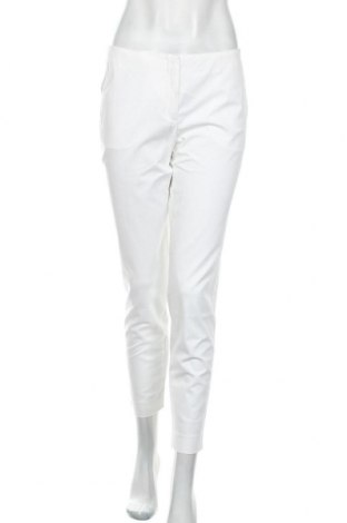 Pantaloni de femei Massimo Dutti, Mărime M, Culoare Alb, 95% bumbac, 5% elastan, Preț 203,95 Lei