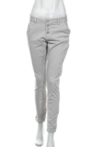 Дамски панталон Q/S by S.Oliver, Размер S, Цвят Сив, 97% памук, 3% еластан, Цена 35,00 лв.