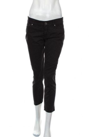 Дамски панталон United Colors Of Benetton, Размер M, Цвят Черен, 98% памук, 2% еластан, Цена 14,00 лв.