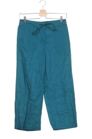 Γυναικείο παντελόνι Zero, Μέγεθος XS, Χρώμα Μπλέ, 55% λινό, 45% βαμβάκι, Τιμή 33,24 €