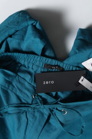 Γυναικείο παντελόνι Zero, Μέγεθος XS, Χρώμα Μπλέ, 55% λινό, 45% βαμβάκι, Τιμή 33,24 €