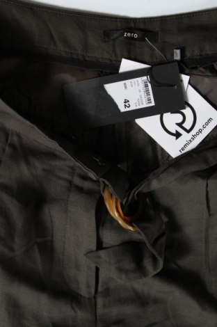 Дамски панталон Zero, Размер L, Цвят Зелен, Цена 9,73 лв.