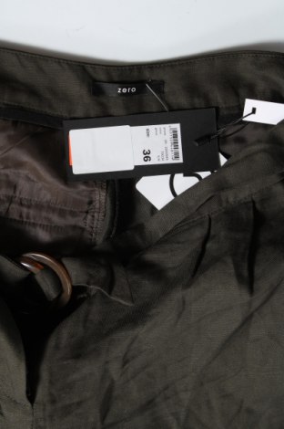Γυναικείο παντελόνι Zero, Μέγεθος S, Χρώμα Πράσινο, 65% βισκόζη, 35% λινό, Τιμή 71,65 €
