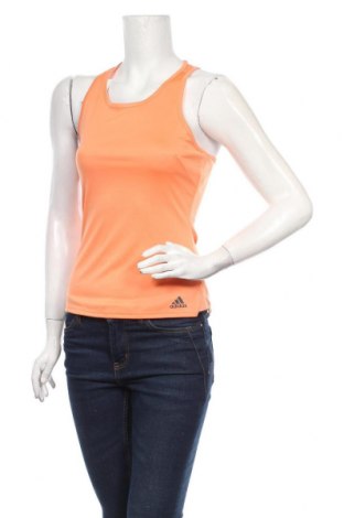 Damentop Adidas, Größe XS, Farbe Orange, Polyester, Preis 21,29 €