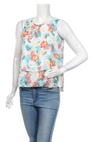 Γυναικείο αμάνικο μπλουζάκι Clockhouse, Μέγεθος M, Χρώμα Πολύχρωμο, Πολυεστέρας, Τιμή 5,46 €