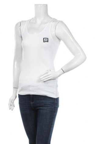 Damska koszulka na ramiączkach Diesel, Rozmiar S, Kolor Biały, 95% bawełna, 5% elastyna, Cena 166,06 zł