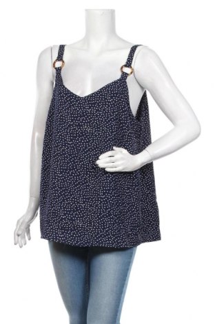 Γυναικείο αμάνικο μπλουζάκι Ed.it.ed, Μέγεθος XL, Χρώμα Μπλέ, Πολυεστέρας, Τιμή 7,50 €