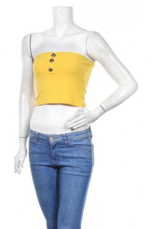 Γυναικείο αμάνικο μπλουζάκι Even&Odd, Μέγεθος M, Χρώμα Κίτρινο, Τιμή 14,95 €