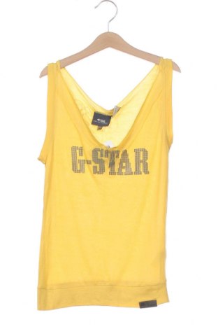 Tricou de damă G-Star Raw, Mărime XS, Culoare Galben, Viscoză, Preț 105,26 Lei
