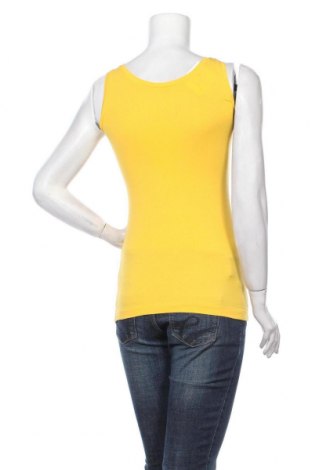 Γυναικείο αμάνικο μπλουζάκι Giordano, Μέγεθος S, Χρώμα Κίτρινο, Τιμή 13,64 €