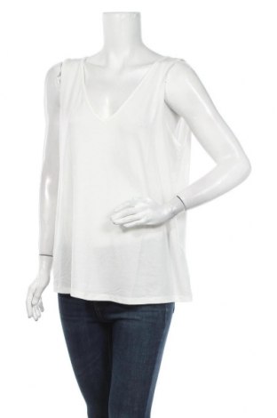 Γυναικείο αμάνικο μπλουζάκι Vero Moda, Μέγεθος XL, Χρώμα Λευκό, 95% lyocell, 5% ελαστάνη, Τιμή 10,21 €