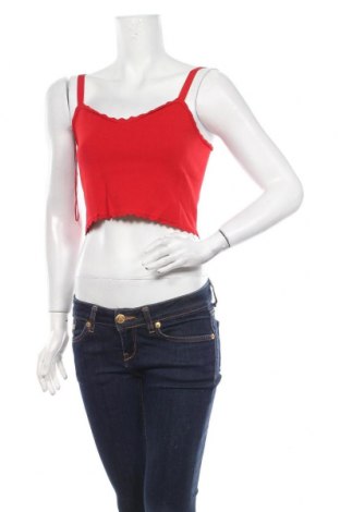 Tricou de damă Zara, Mărime S, Culoare Roșu, 58% viscoză, 42% poliamidă, Preț 101,97 Lei