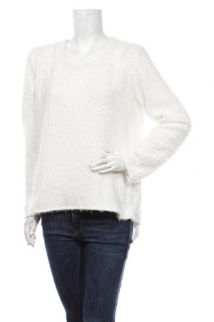 Női pulóver, Méret XL, Szín Fehér, 95% poliészter, 5% elasztán, Ár 8 118 Ft