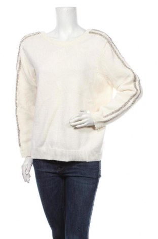 Γυναικείο πουλόβερ Ba&sh, Μέγεθος L, Χρώμα Εκρού, 90% μαλλί, 10% κασμίρι, Τιμή 173,58 €