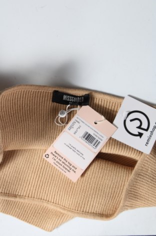 Γυναικείο πουλόβερ Missguided, Μέγεθος M, Χρώμα  Μπέζ, 70% βισκόζη, 30% πολυαμίδη, Τιμή 10,67 €